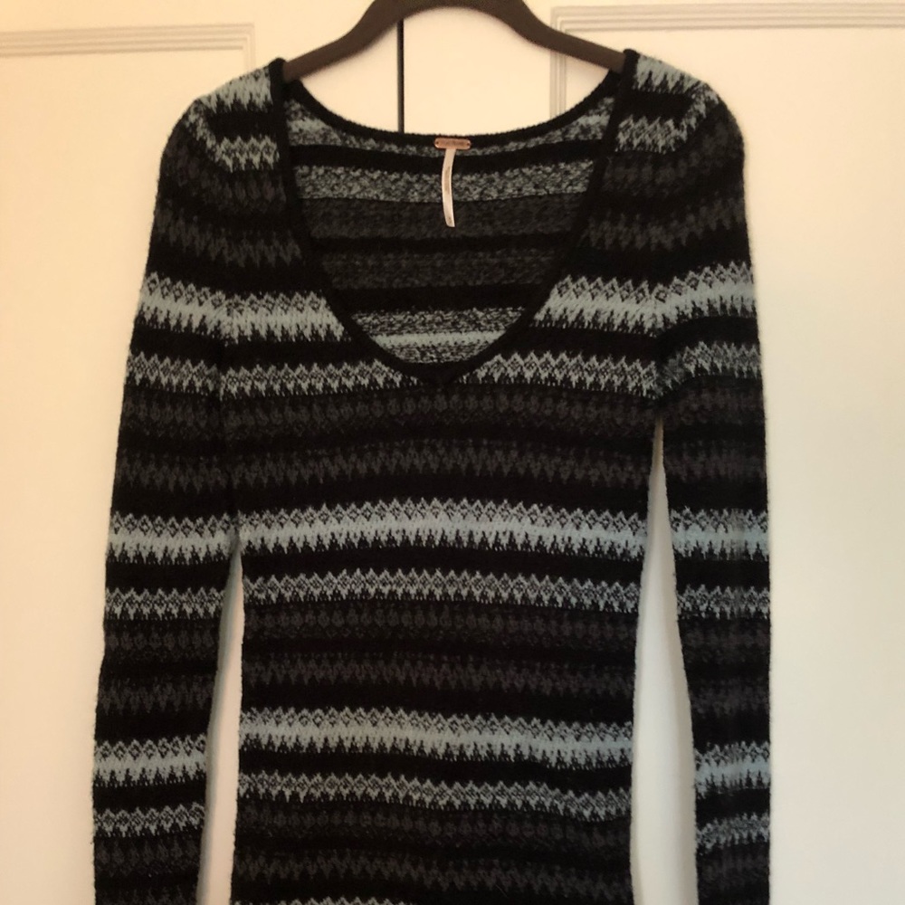Free people body con sweater dress